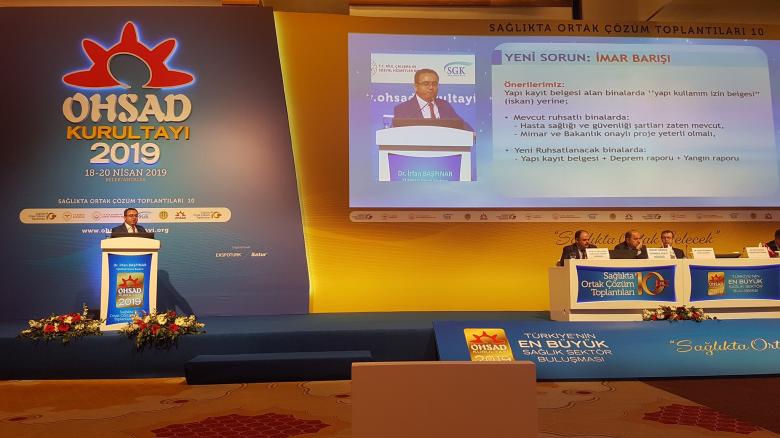 Ohsad Sağlıkta ortak çözüm Toplantıları 10'cu yılı  Kurultayı  Antalya'da yapıldı